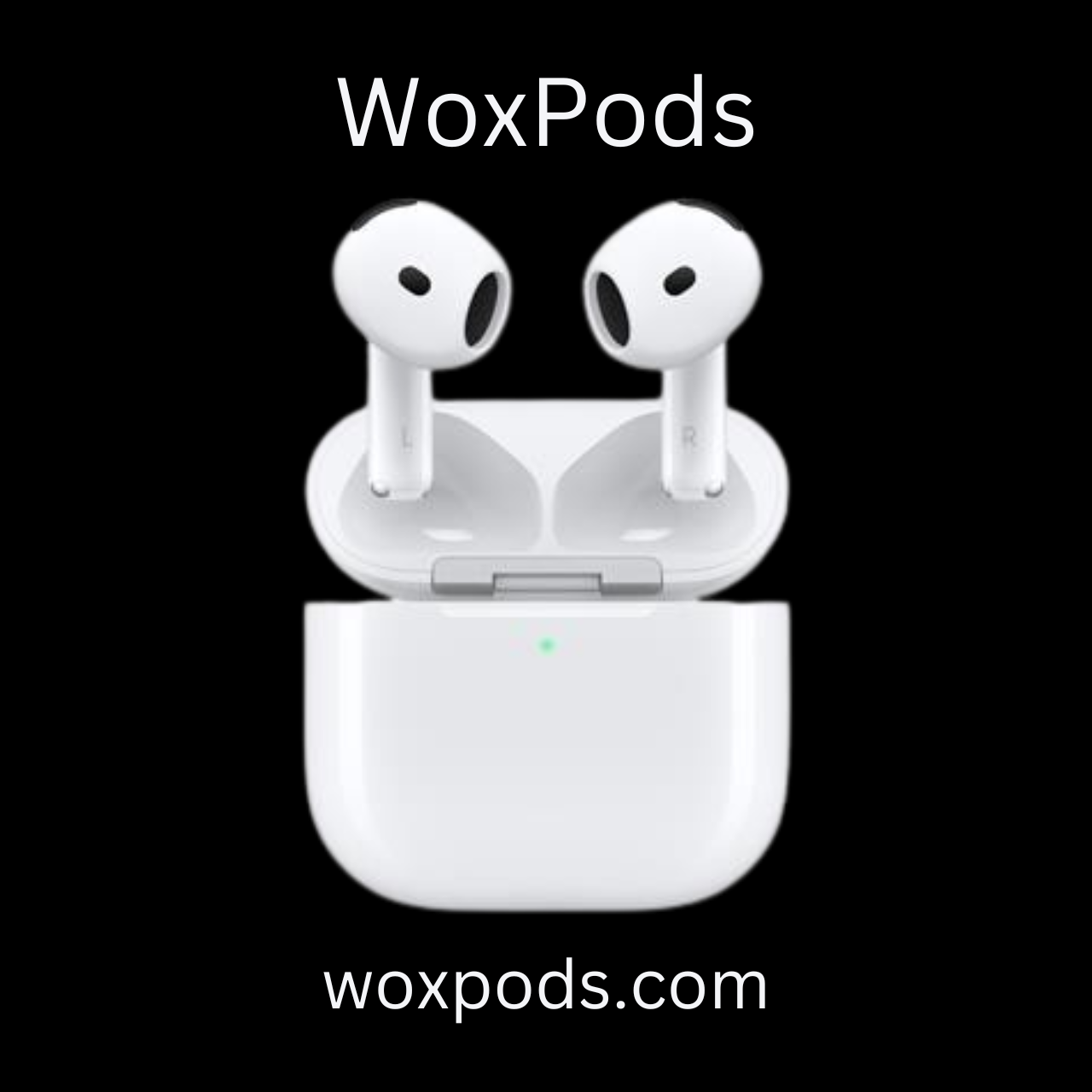 WoxPods 4 with ANC (USB-C) Bluetooth (White, True Wireless)