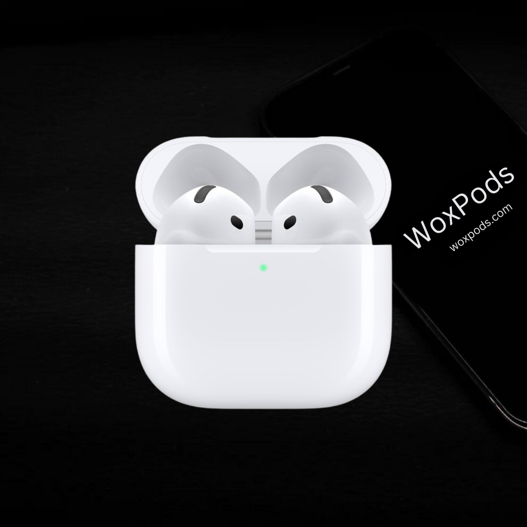 WoxPods 4 with ANC (USB-C) Bluetooth (White, True Wireless)