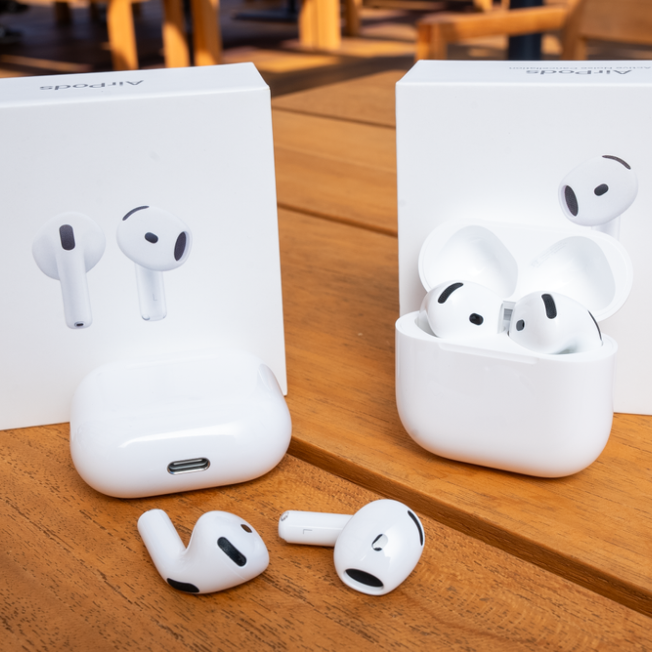 WoxPods 4 with ANC (USB-C) Bluetooth (White, True Wireless)