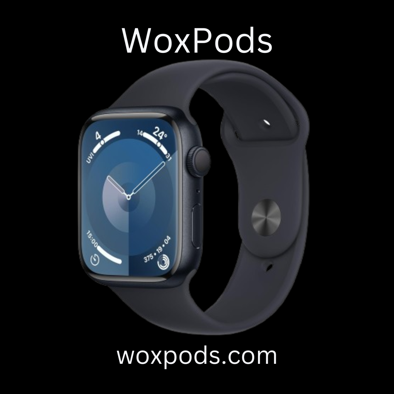 WoxPods Watch Series 9 GPS 45mm Aluminium Case with Sport Band - M